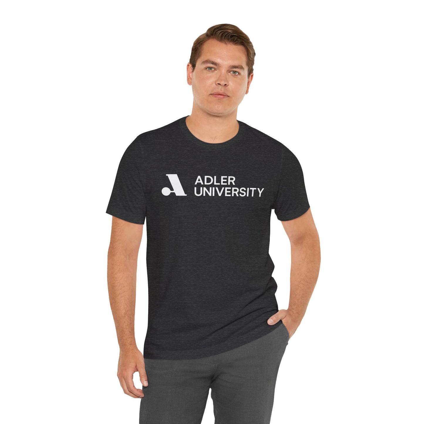 Adler University Heather Unisex Jersey Tee