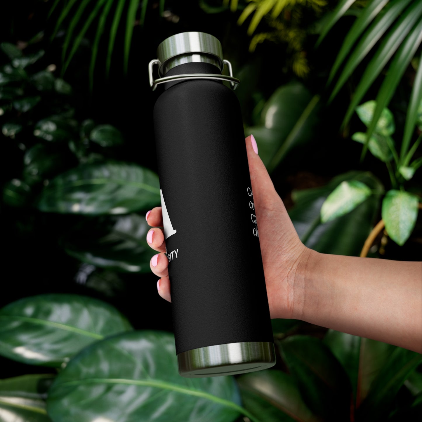 Adler Copper Vacuum Insulated Bottle, 22oz