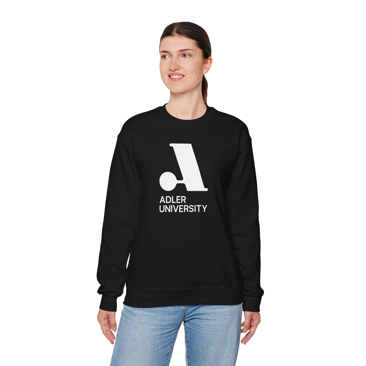 Adler University Unisex Heavy Blend™ Crewneck Sweatshirt