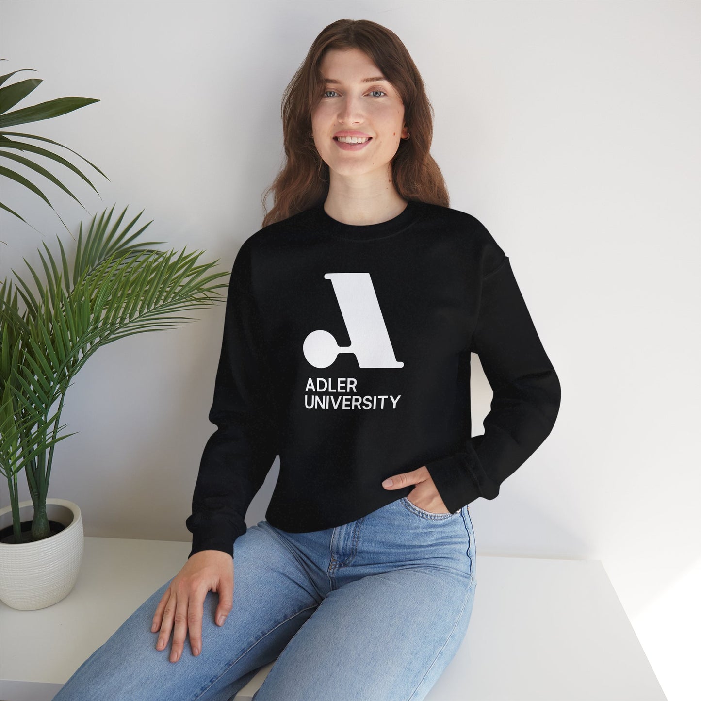 Adler University Unisex Heavy Blend™ Crewneck Sweatshirt