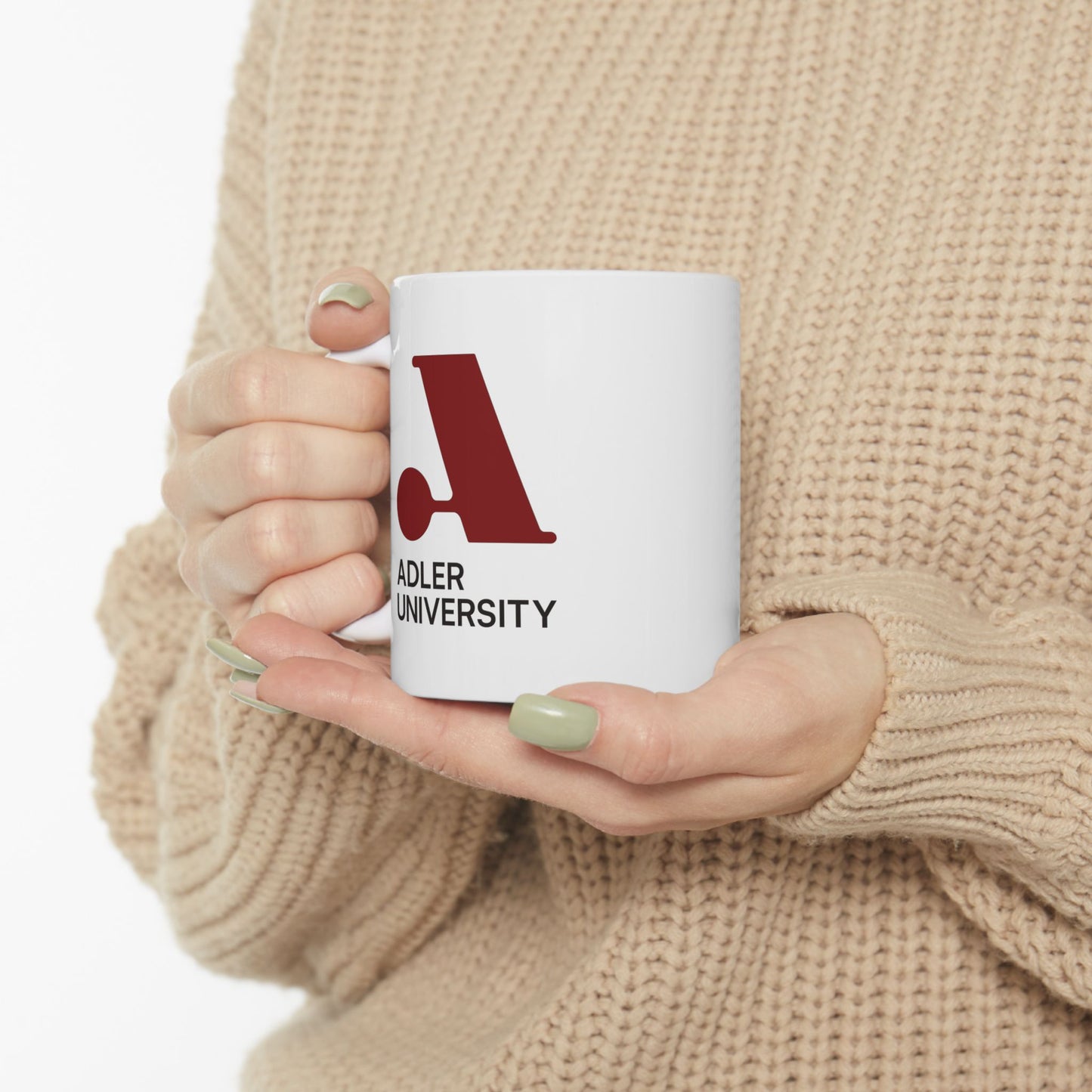 Adler University Logo Ceramic Mug 11oz