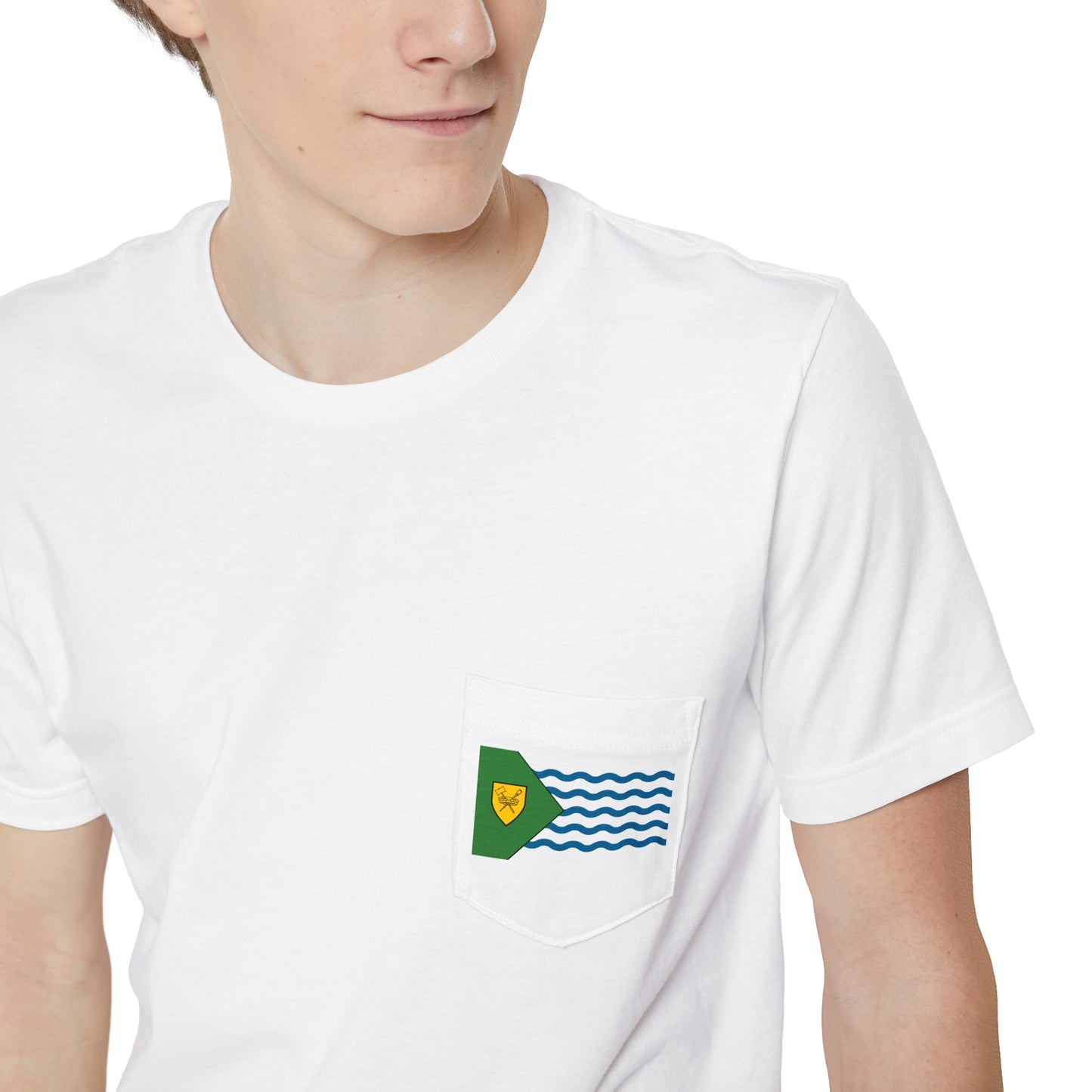 Adler University Vancouver Flag Pocket Tee