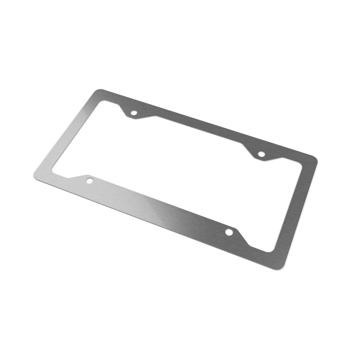 Adler University Metal License Plate Frame