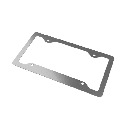 Adler University Metal License Plate Frame