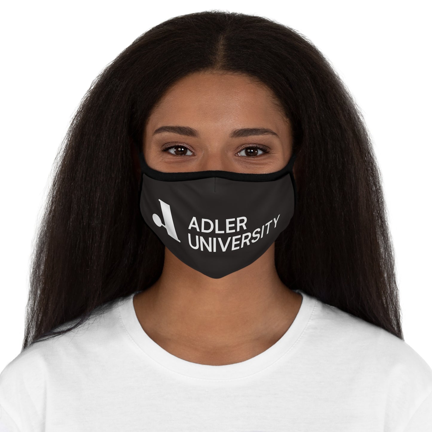 Adler University Fitted Polyester Face Mask