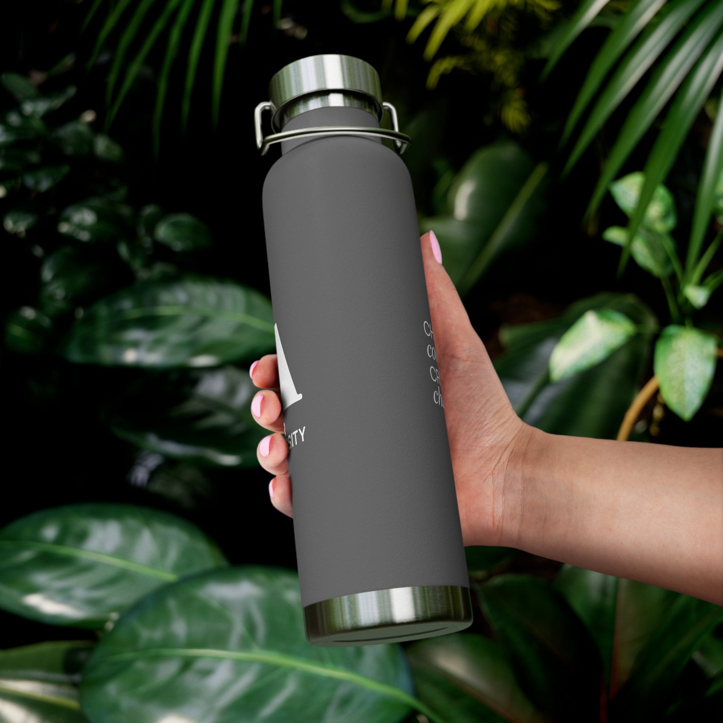 Adler Copper Vacuum Insulated Bottle, 22oz