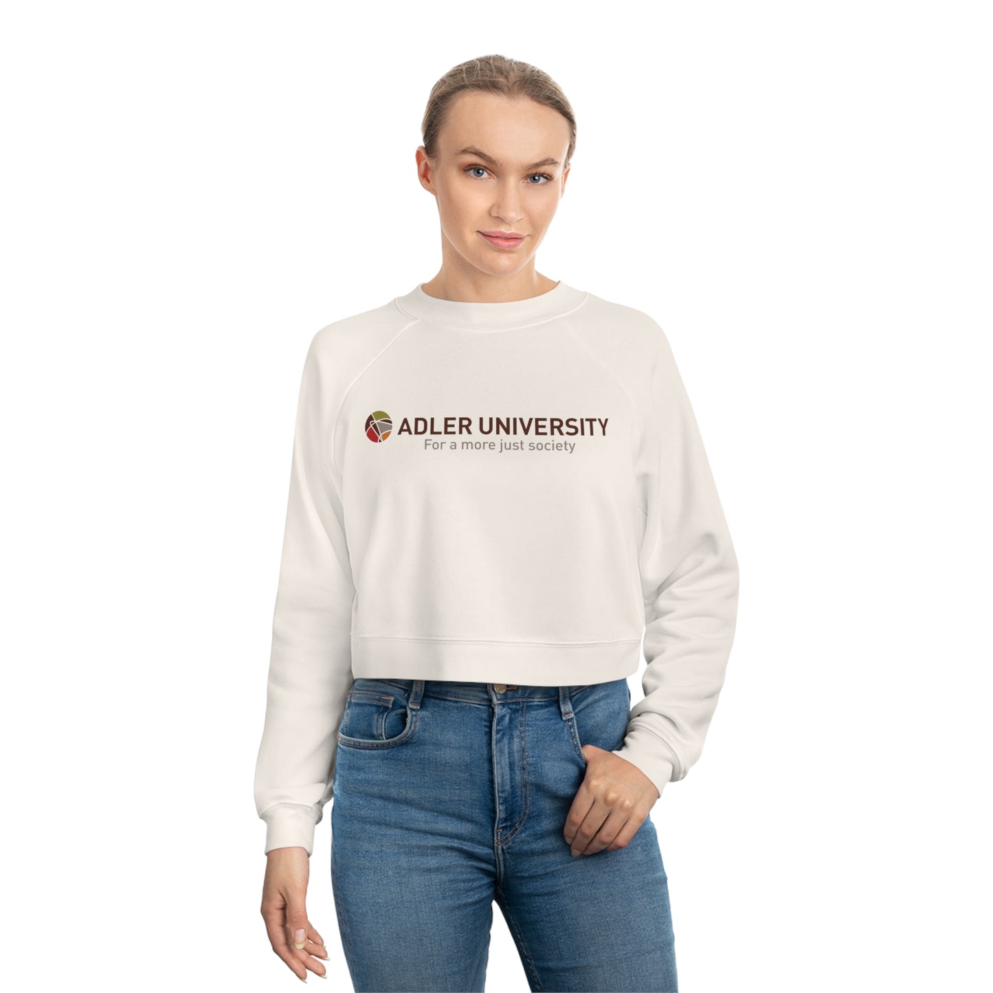 Adler University Cropped Fleece Pullover