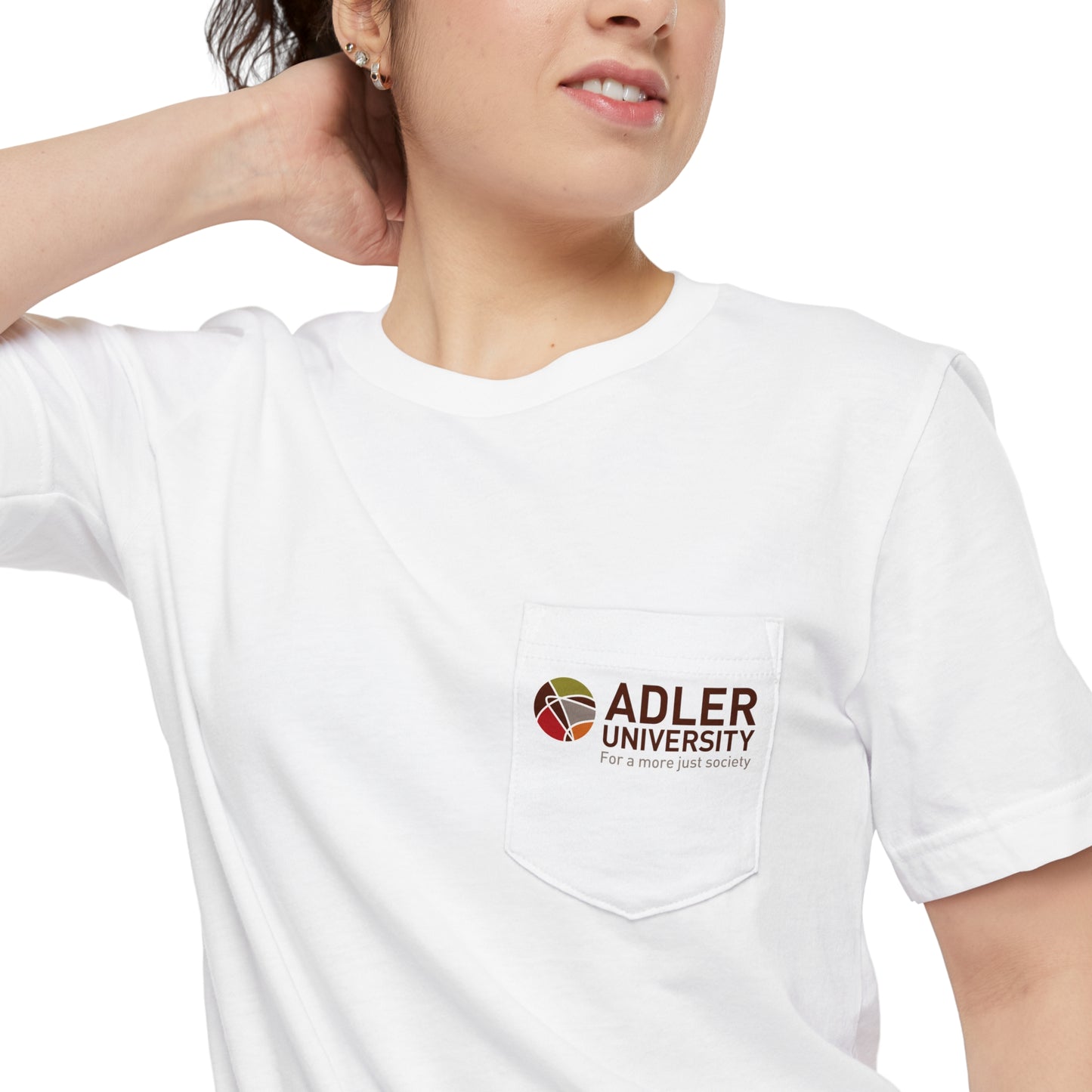 Adler University Pocket Tee