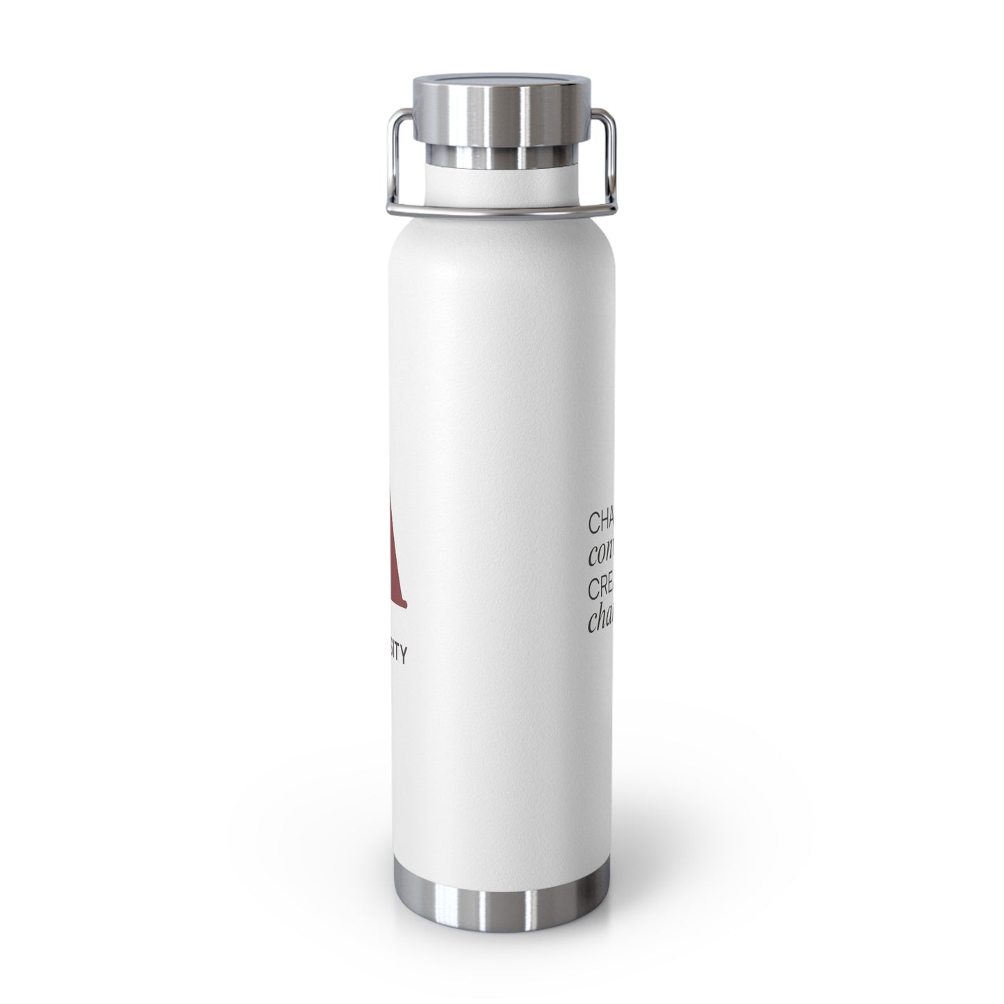Adler Copper Vacuum Insulated Bottle, 22oz
