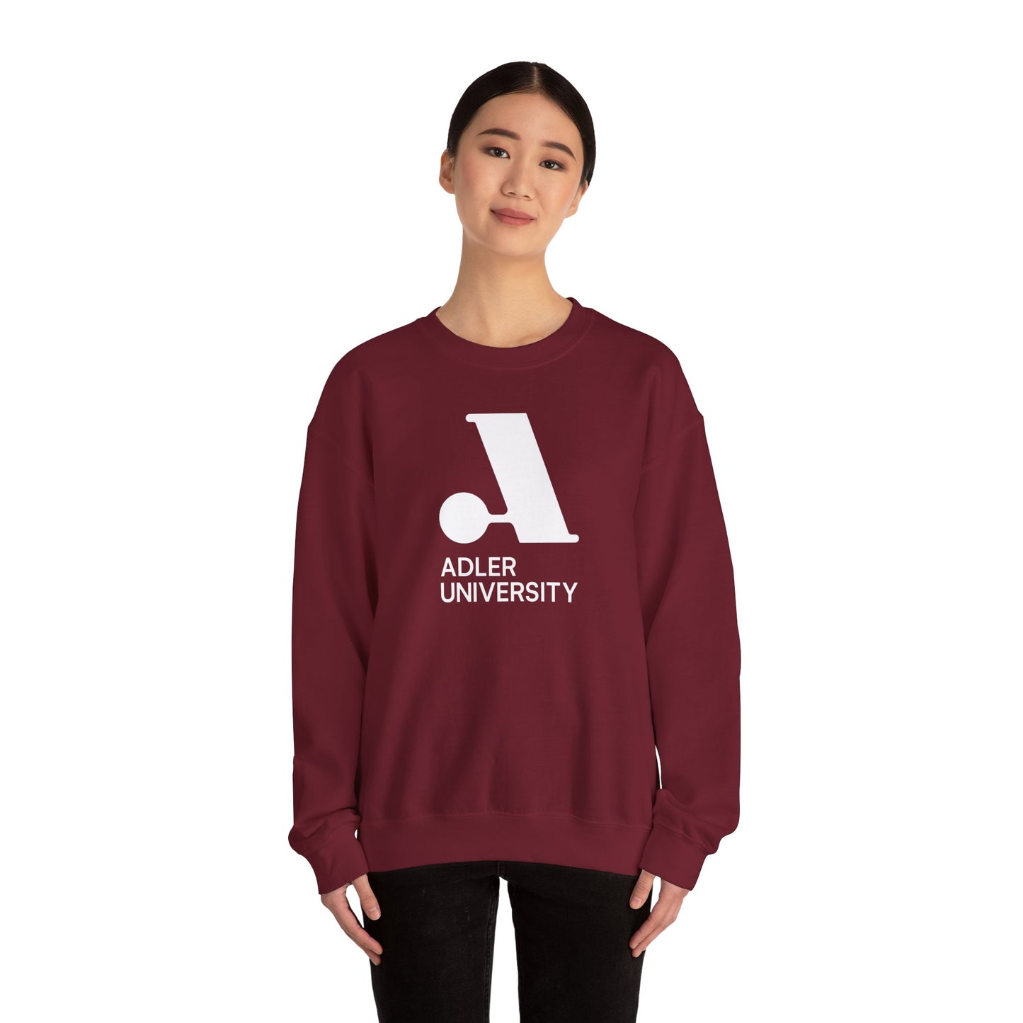 Adler University Unisex Heavy Blend™ Crewneck Sweatshirt
