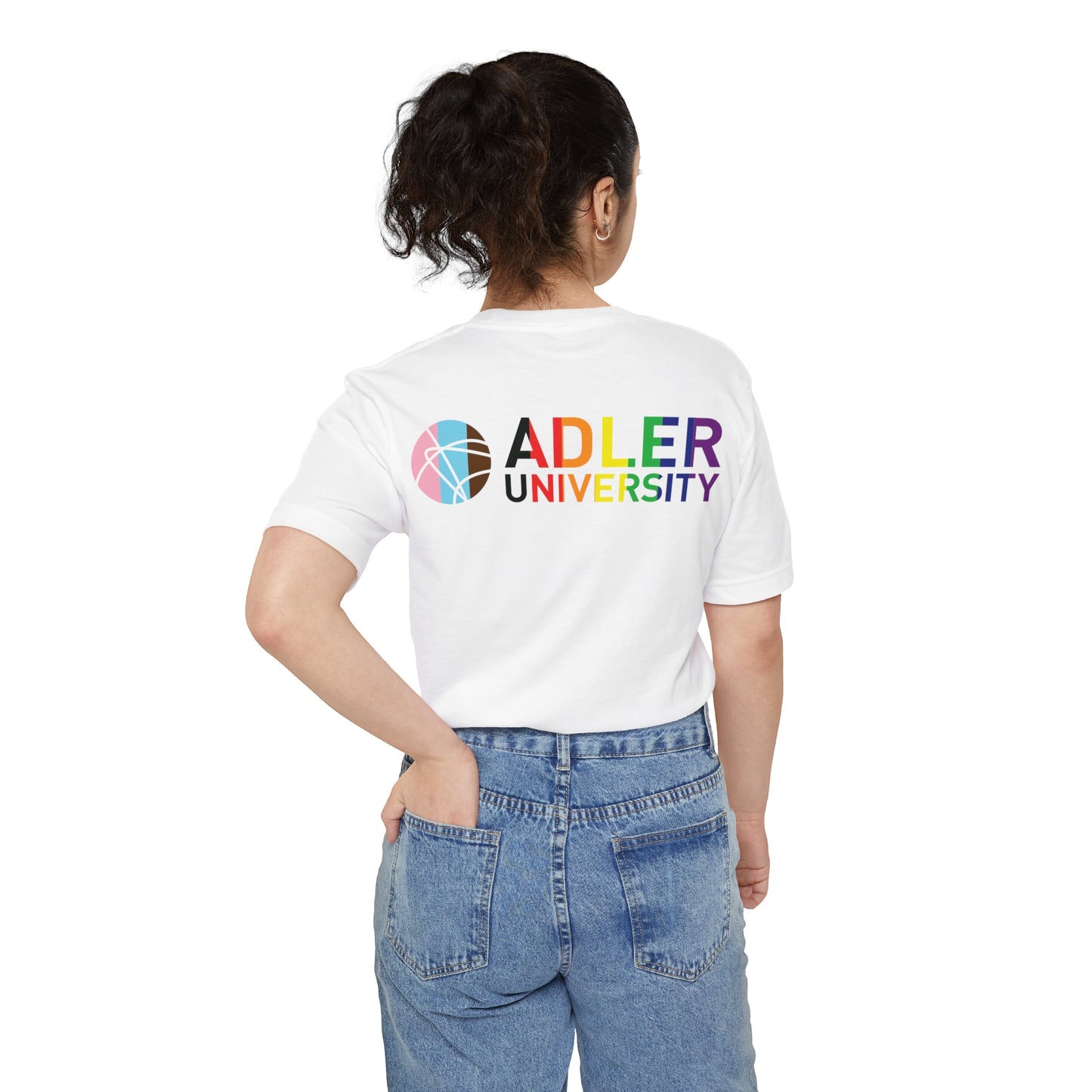 Adler University Pride Pocket Tee