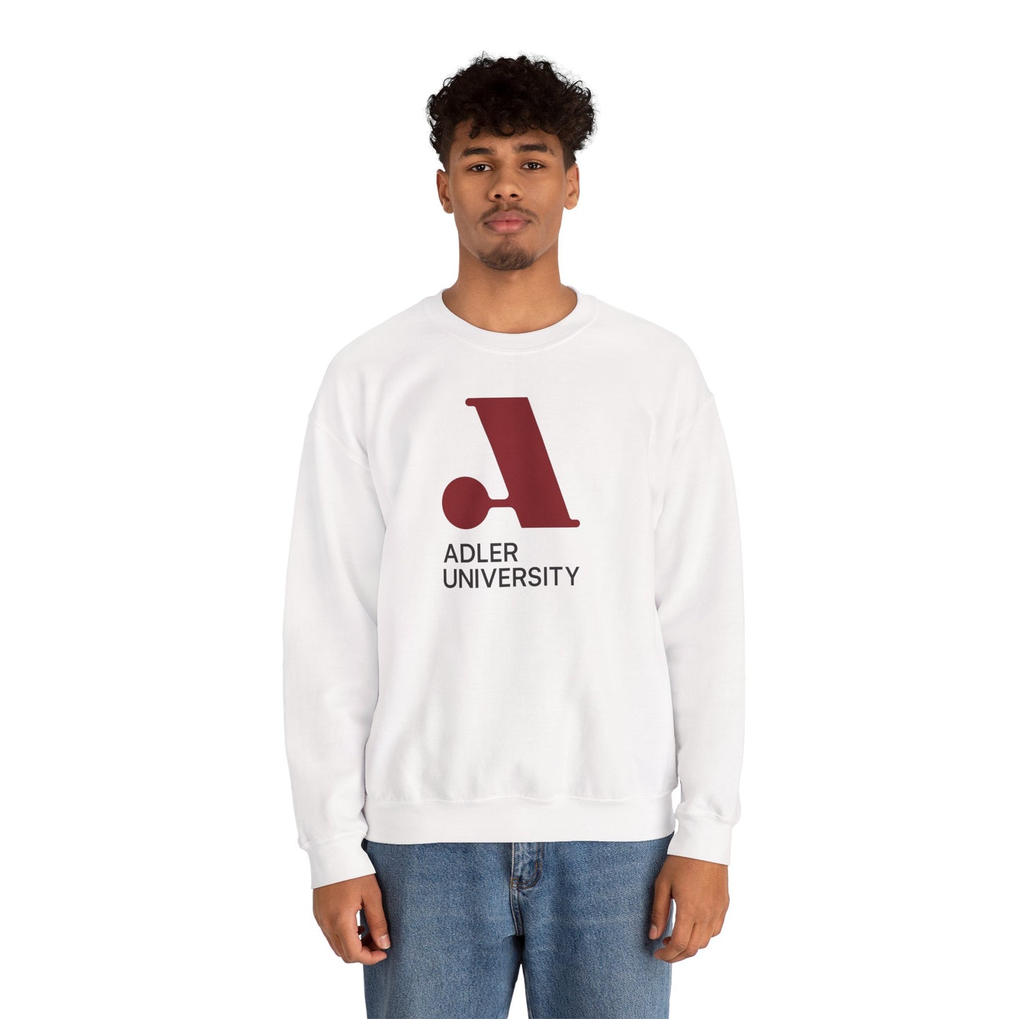 Adler University Unisex Heavy Blend™ Crewneck Sweatshirt
