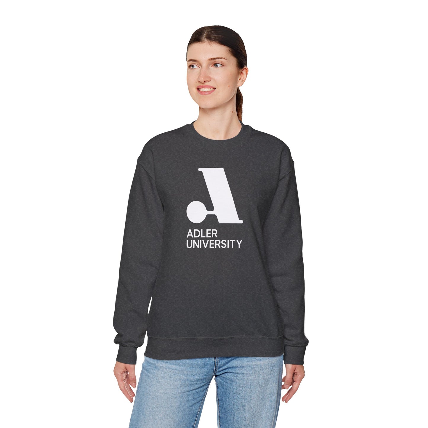 Adler University Unisex Heavy Blend™ Crewneck Sweatshirt