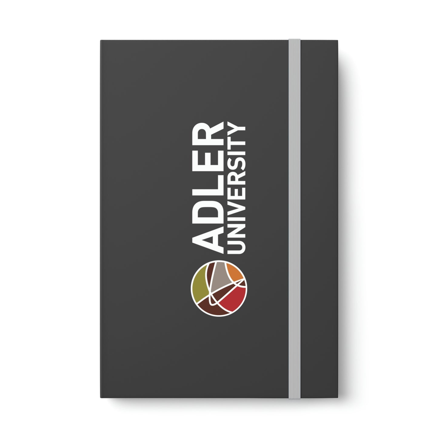Adler University Logo Notebook - Ruled
