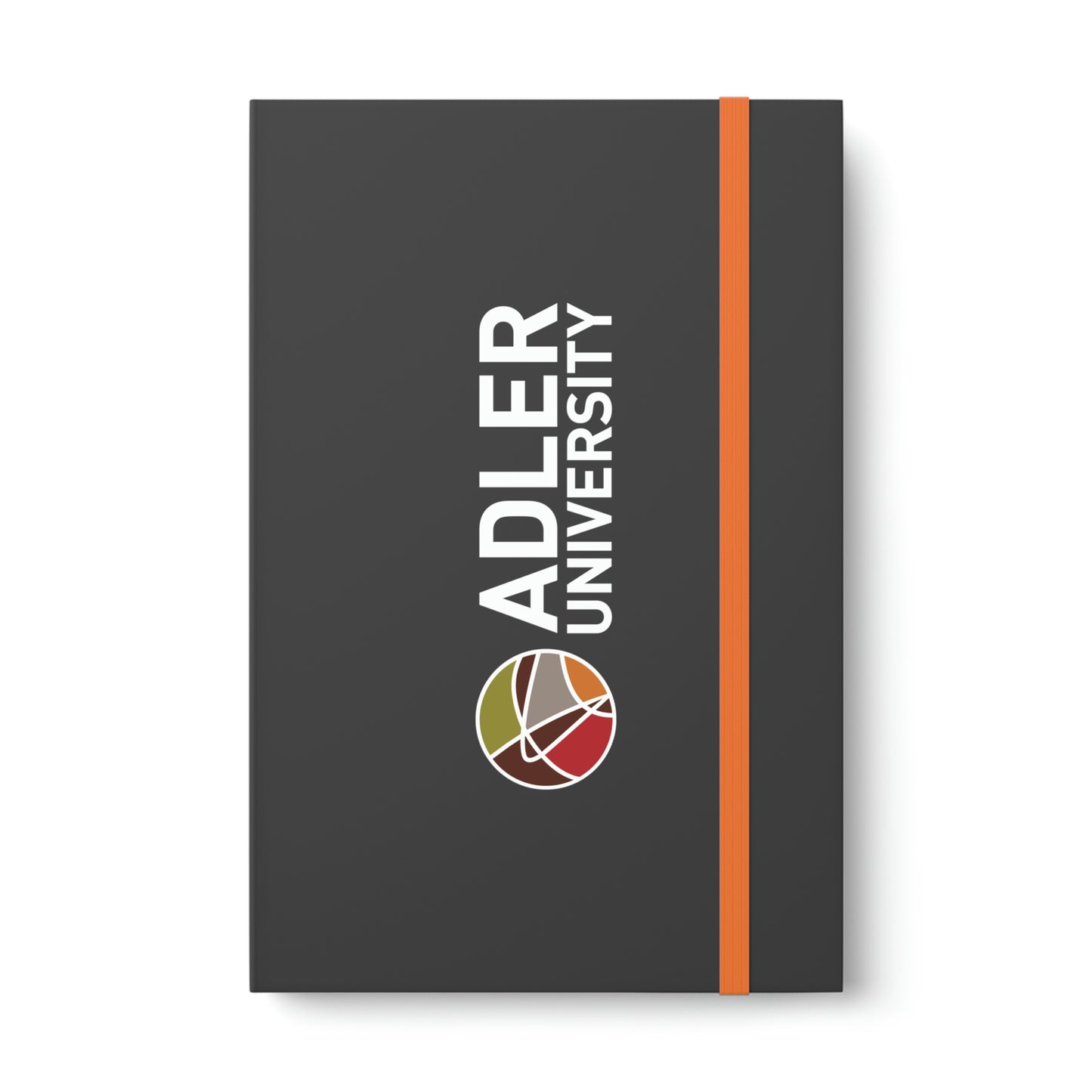 Adler University Logo Notebook - Ruled