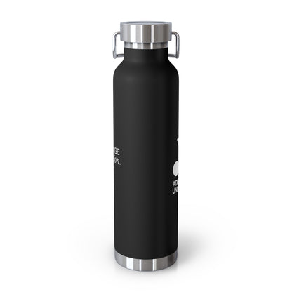 Adler Copper Vacuum Insulated Bottle, 22oz