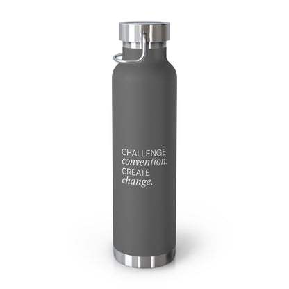 Adler Copper Vacuum Insulated Bottle, 22oz