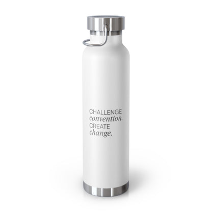 Adler Copper Vacuum Insulated Bottle, 22oz