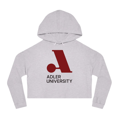 Adler University Cropped Hooded Sweatshirt
