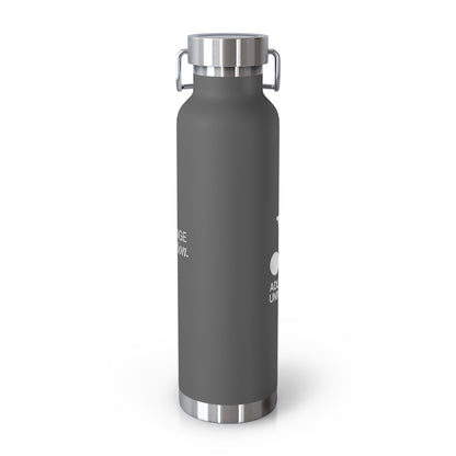 Adler Copper Vacuum Insulated Bottle, 22oz