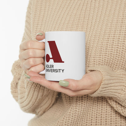 Adler University Logo Ceramic Mug 11oz