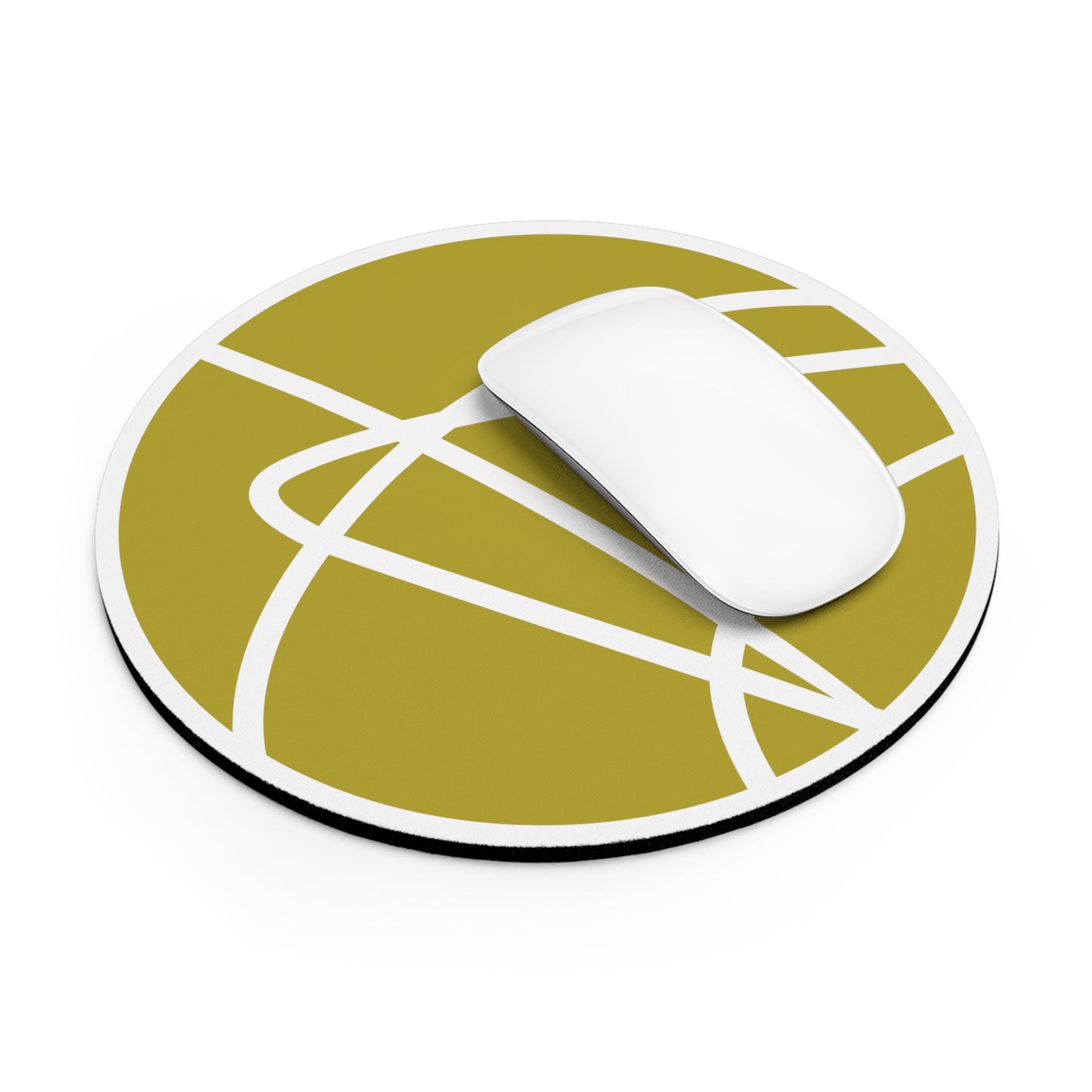 Chartreuse Logo Mouse Pad