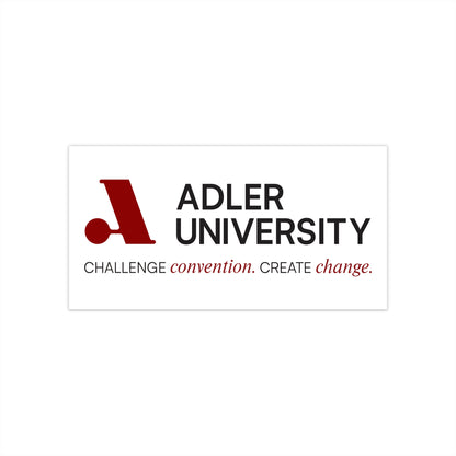 Adler University Bumper Stickers