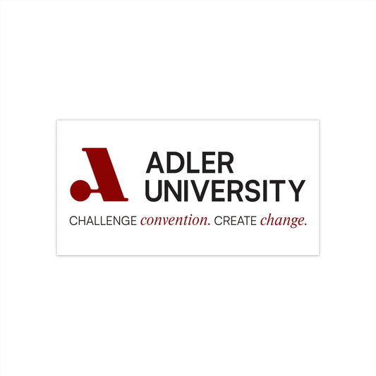 Adler University Bumper Stickers