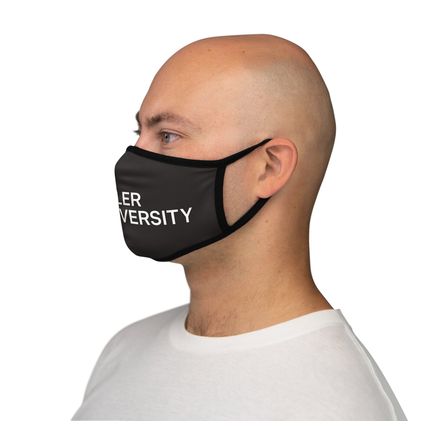 Adler University Fitted Polyester Face Mask