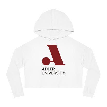 Adler University Cropped Hooded Sweatshirt