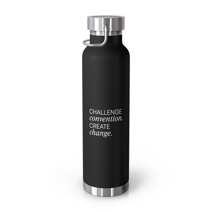 Adler Copper Vacuum Insulated Bottle, 22oz