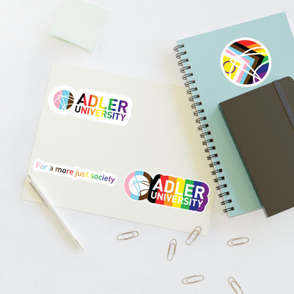Adler University Pride Sticker Sheet