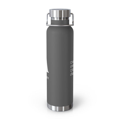 Adler Copper Vacuum Insulated Bottle, 22oz