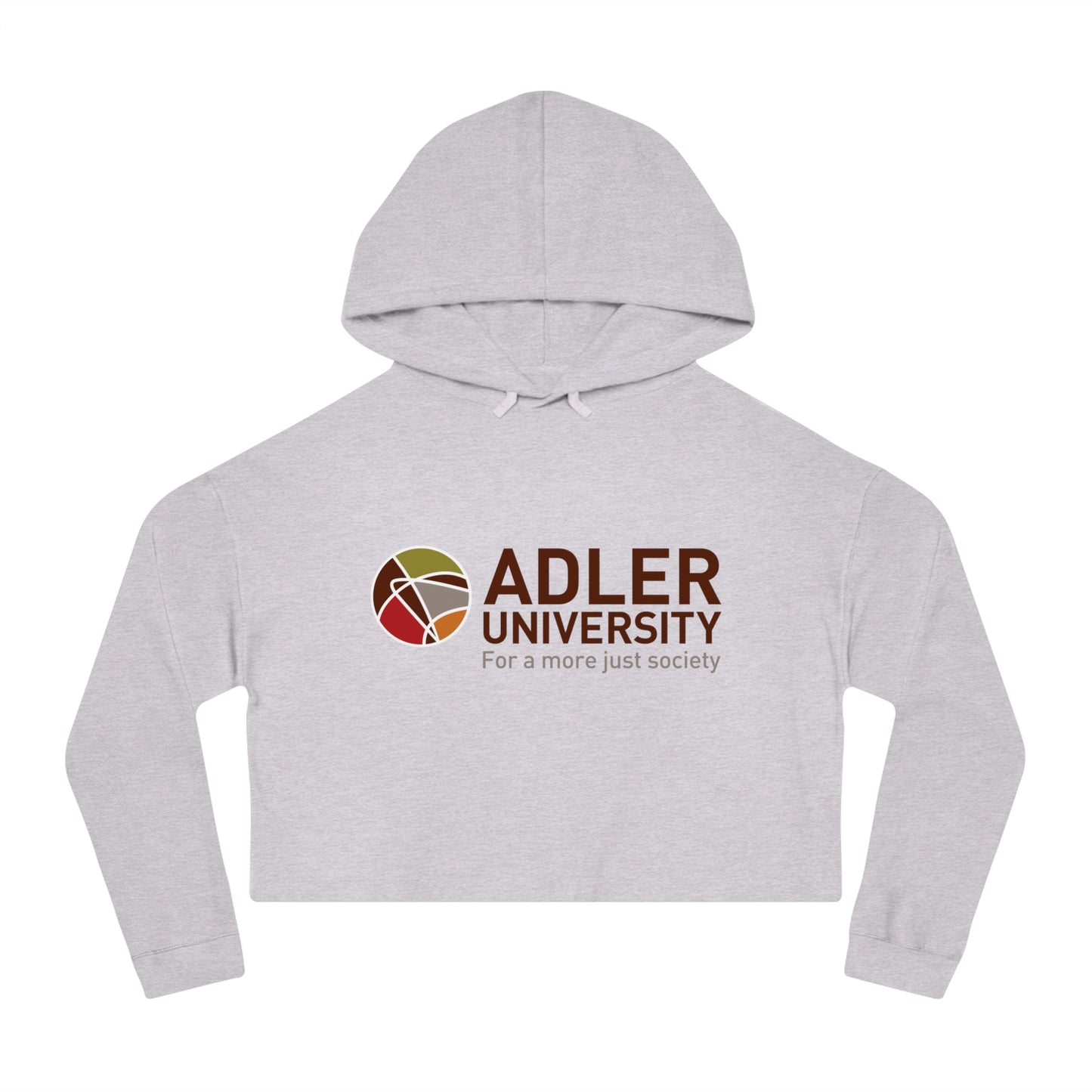 Adler University Cropped Hooded Sweatshirt