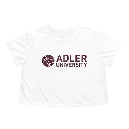 Adler University Flowy Cropped Tee