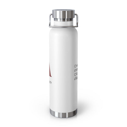Adler Copper Vacuum Insulated Bottle, 22oz