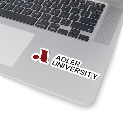 Adler University Sticker