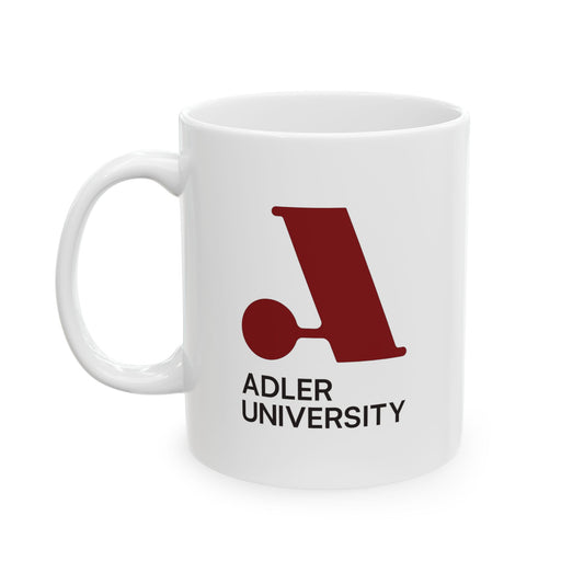 Adler University Logo Ceramic Mug 11oz