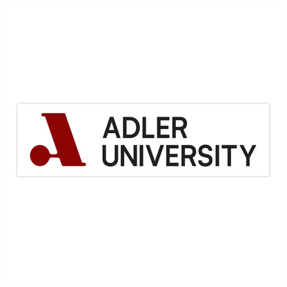 Adler University Bumper Stickers