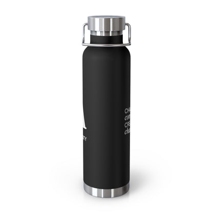 Adler Copper Vacuum Insulated Bottle, 22oz