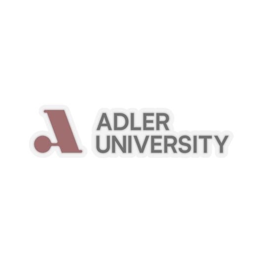 Adler University Sticker
