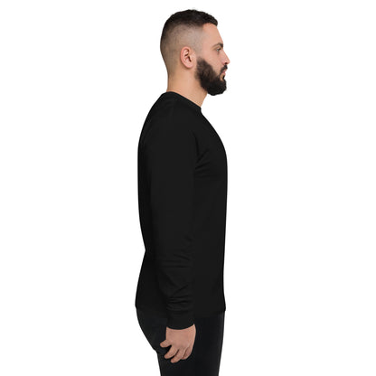 MSHP Embroidered Men's Champion Long Sleeve Shirt - Black