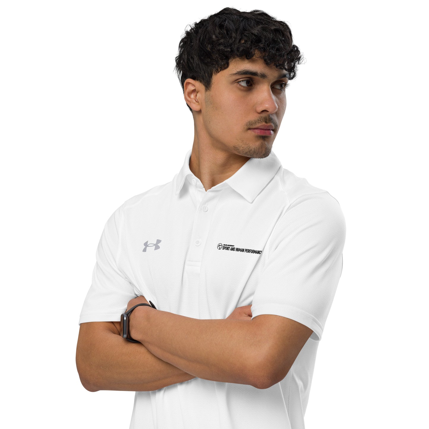 MSHP Under Armour® Men's Polo in White