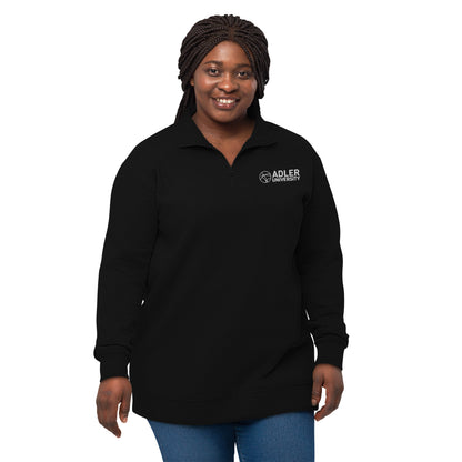 Adler University Quarter Zip Fleece Pullover