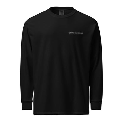 MSHP Embroidered Heavyweight Long-sleeve Shirt - White Logo