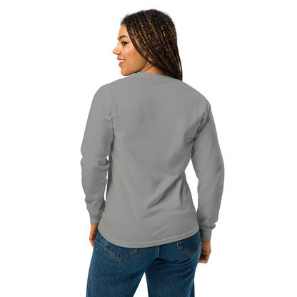 MSHP Embroidered Heavyweight Long-sleeve Shirt - White Logo