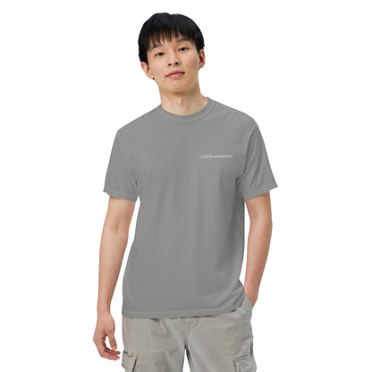 MSHP Embroidered Unisex Heavyweight T-shirt - White Logo