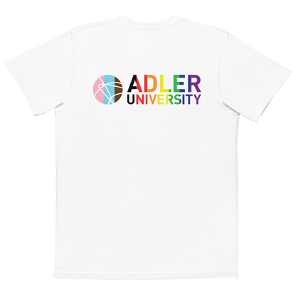 Adler University Pride Pocket Tee
