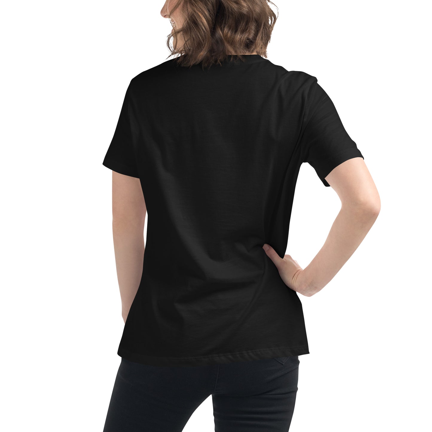 MSHP Women's Relaxed T-Shirt - White Logo