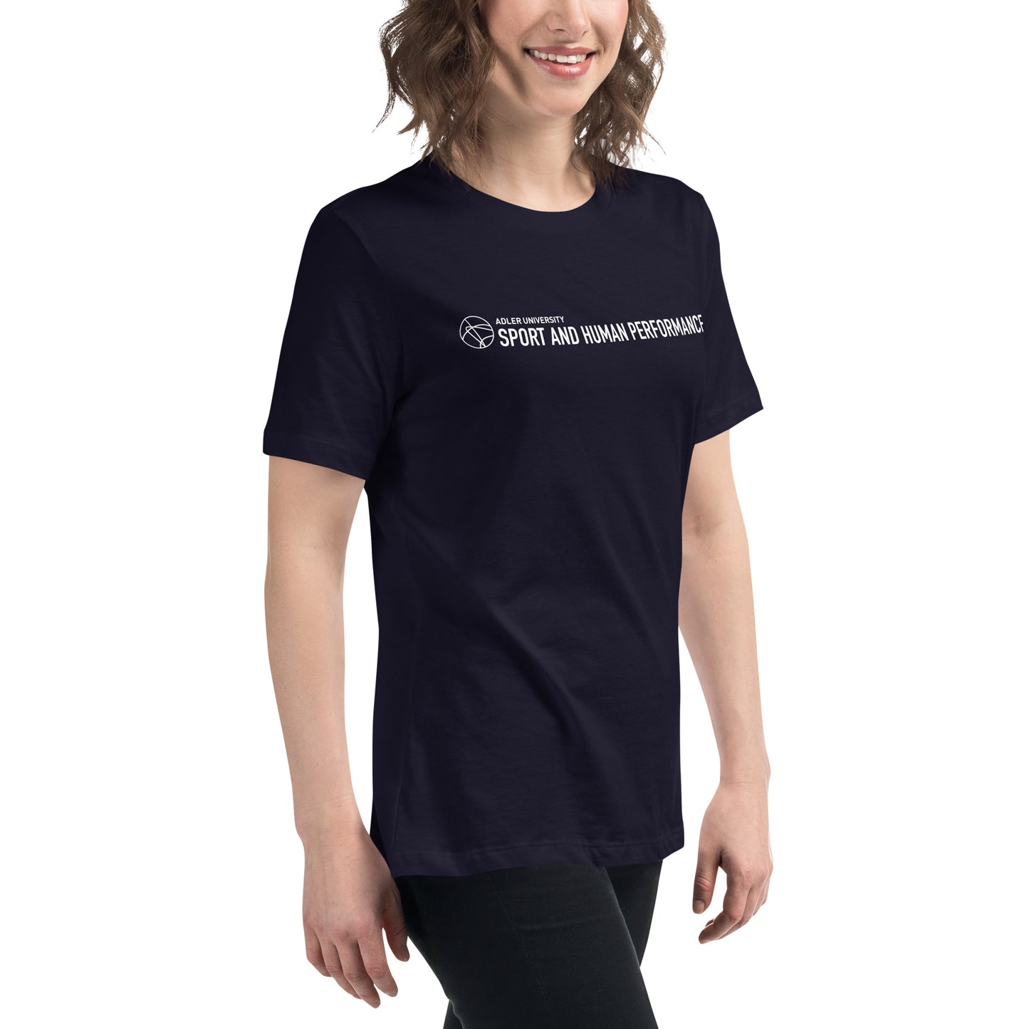 MSHP Women's Relaxed T-Shirt - White Logo